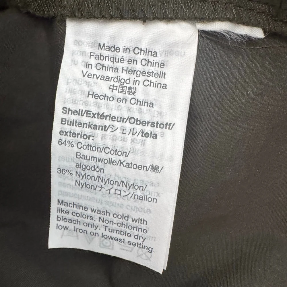 J.Crew Olive Green Perfect Lightweight Utility Jacket M - Picture 8 of 10